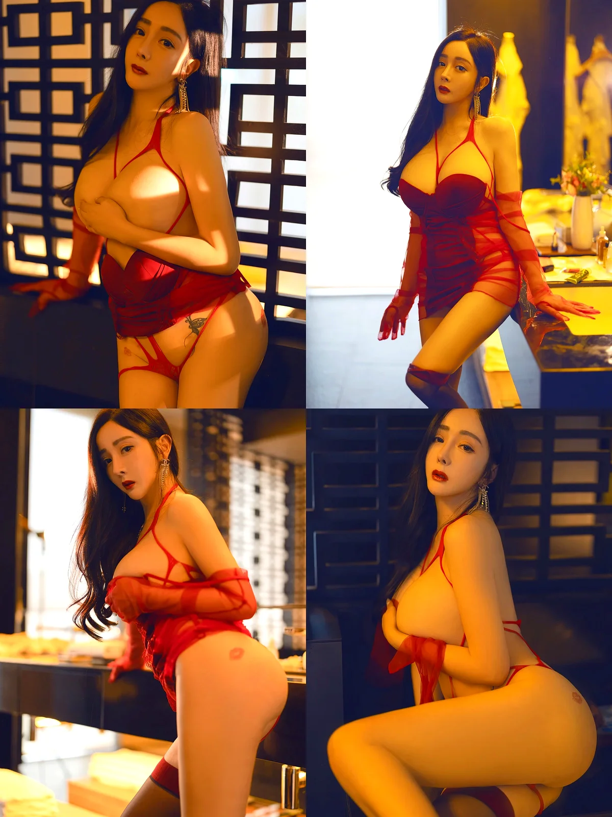 [YouMi尤蜜荟]-第711期允爾写真-黑丝袜写真